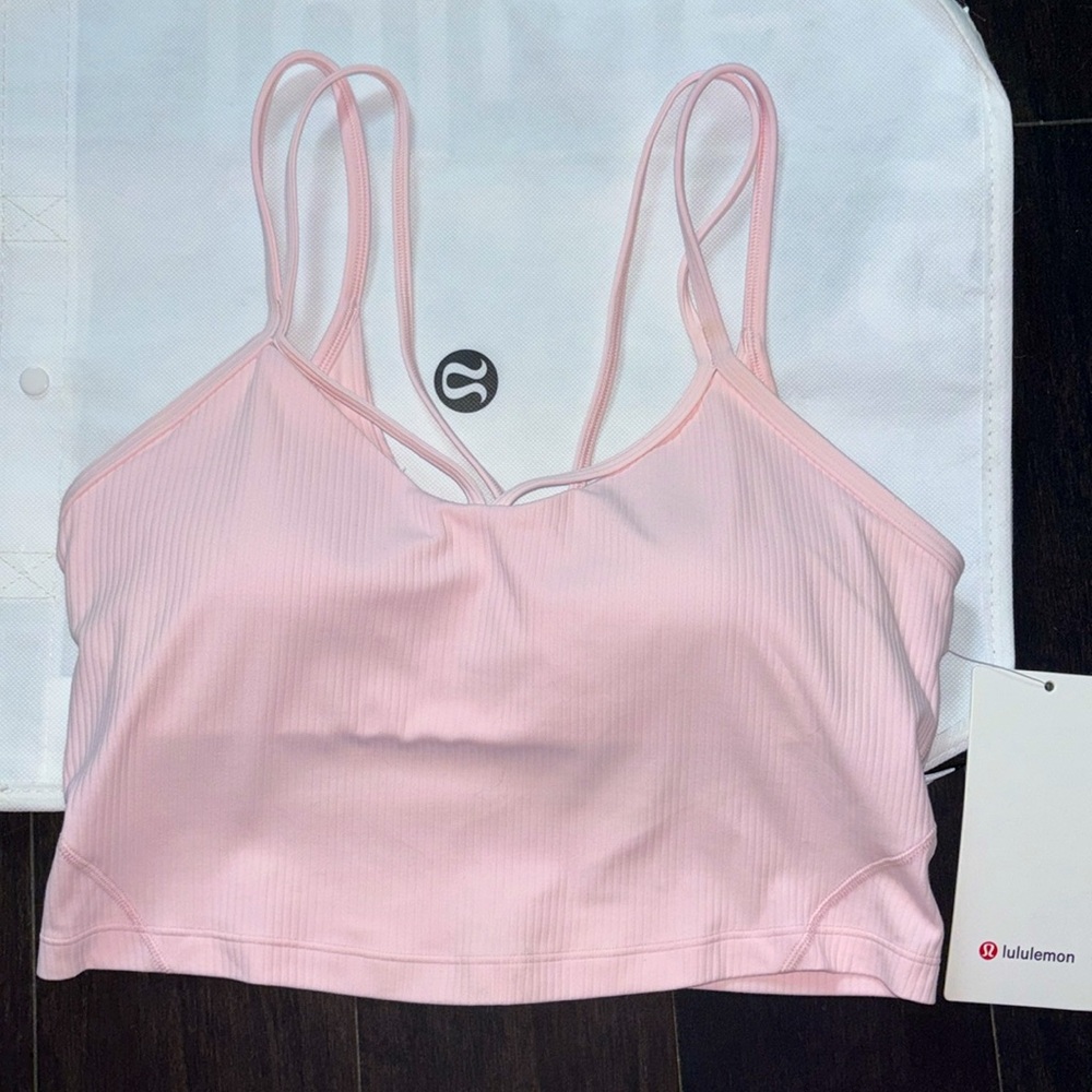 LULULEMON ALIGN STRAPPY RIBBED TANK ~STRAWBERRY MILKSHAKE 🍓 ~ SZ 8, 10 NWT